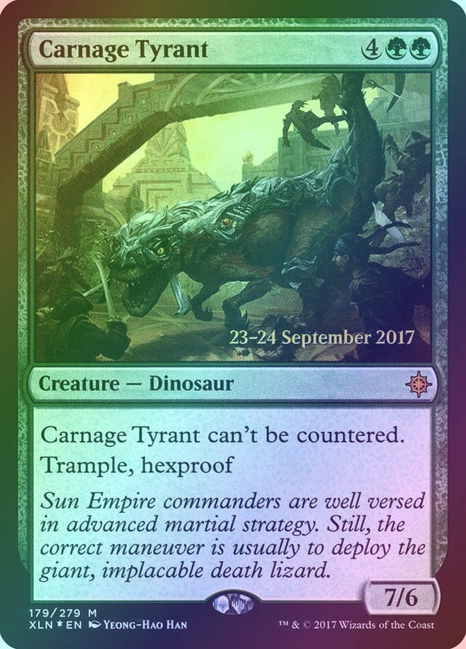 Carnage Tyrant (PXLN) (179s) / Foil