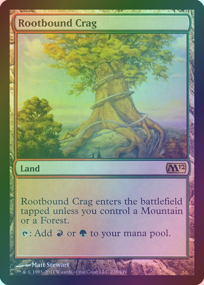 Rootbound Crag (M12) (228) / Foil