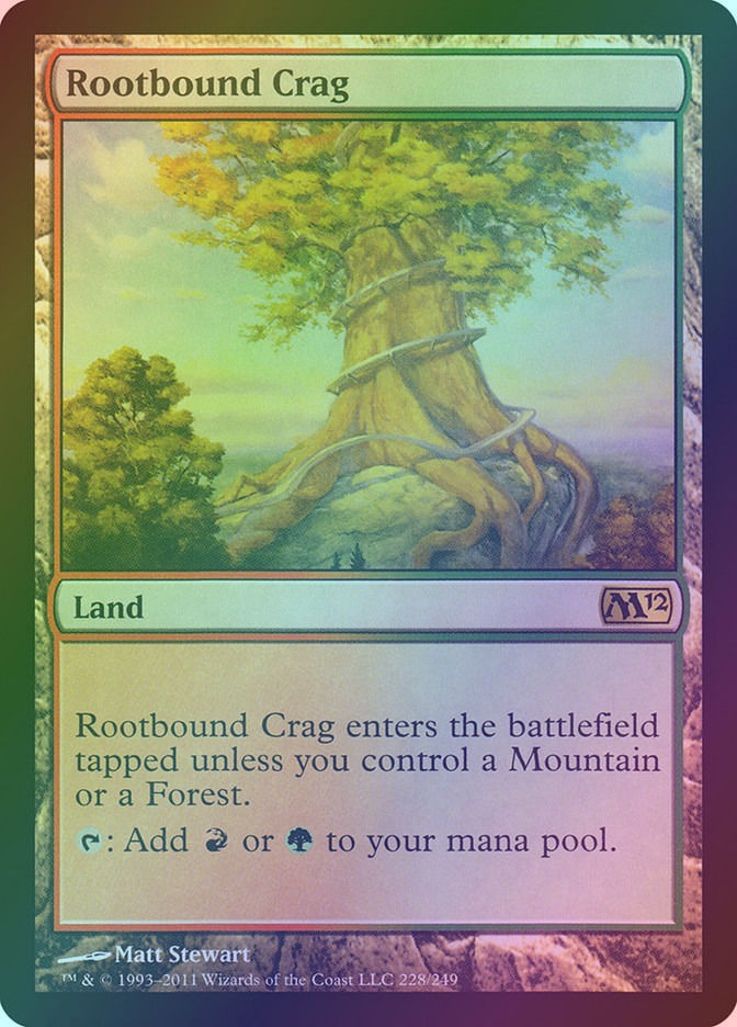 Rootbound Crag (M12) (228) / Foil