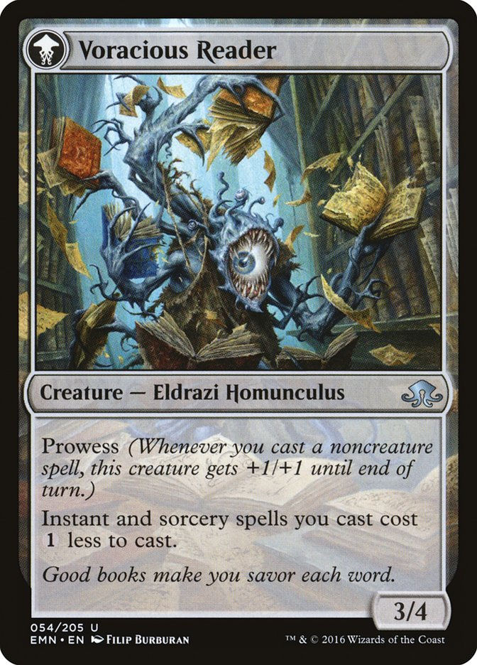 Curious Homunculus // Voracious Reader (EMN) (54) — cara 2 de 2