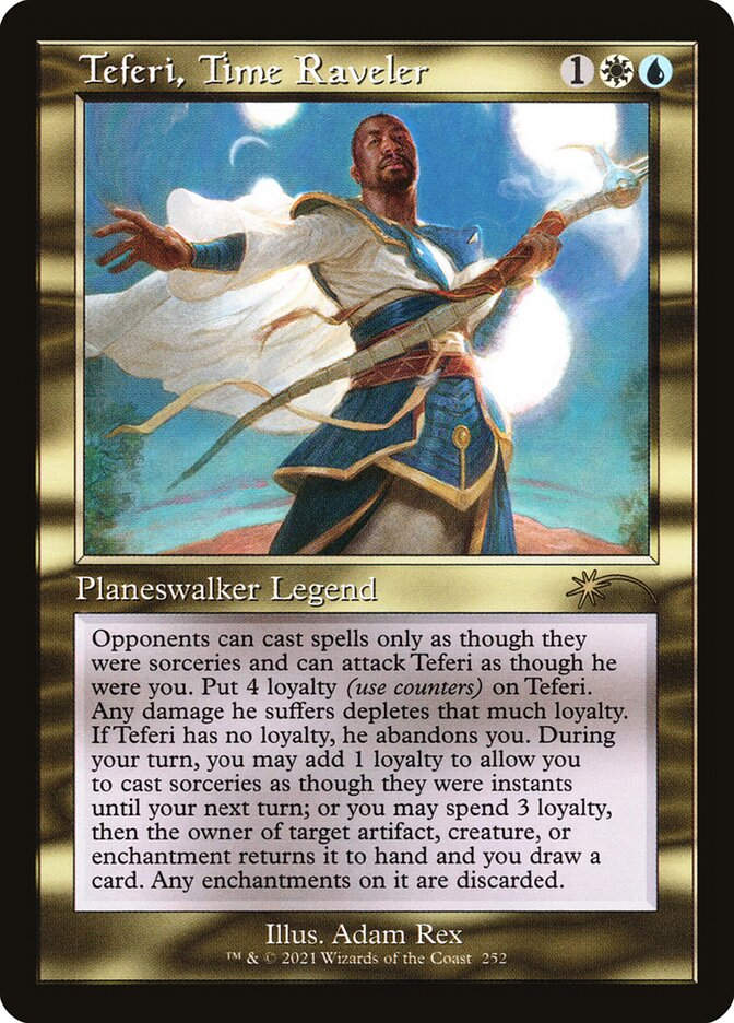 Teferi, Time Raveler (SLD) (252)