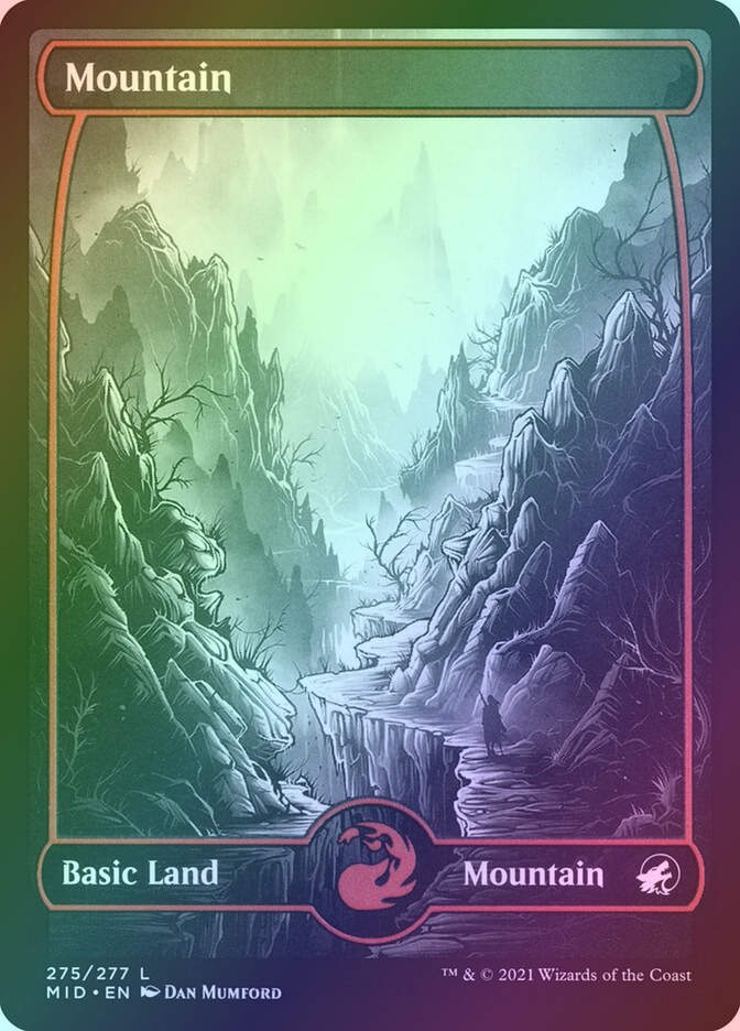Mountain (MID) (275) / Showcase / Foil