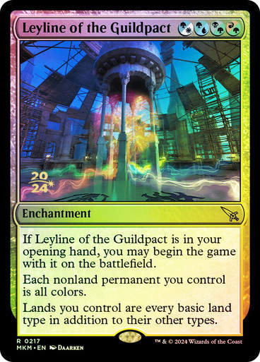 Leyline of the Guildpact (mkm) (217) / Foil
