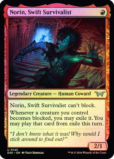 Norin, Swift Survivalist (DSK) (145) / Foil