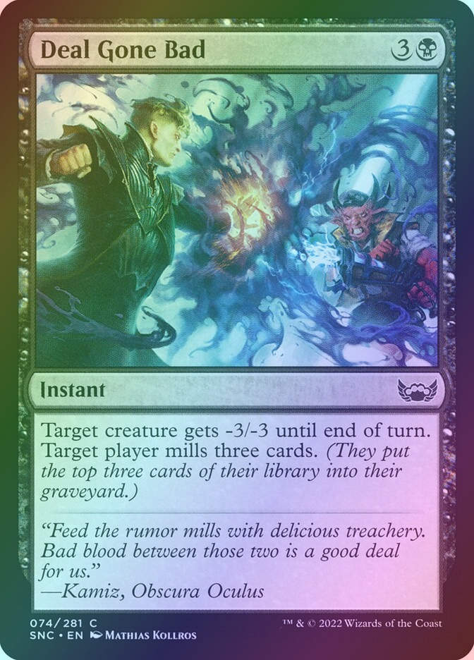 Deal Gone Bad (SNC) (74) / Foil