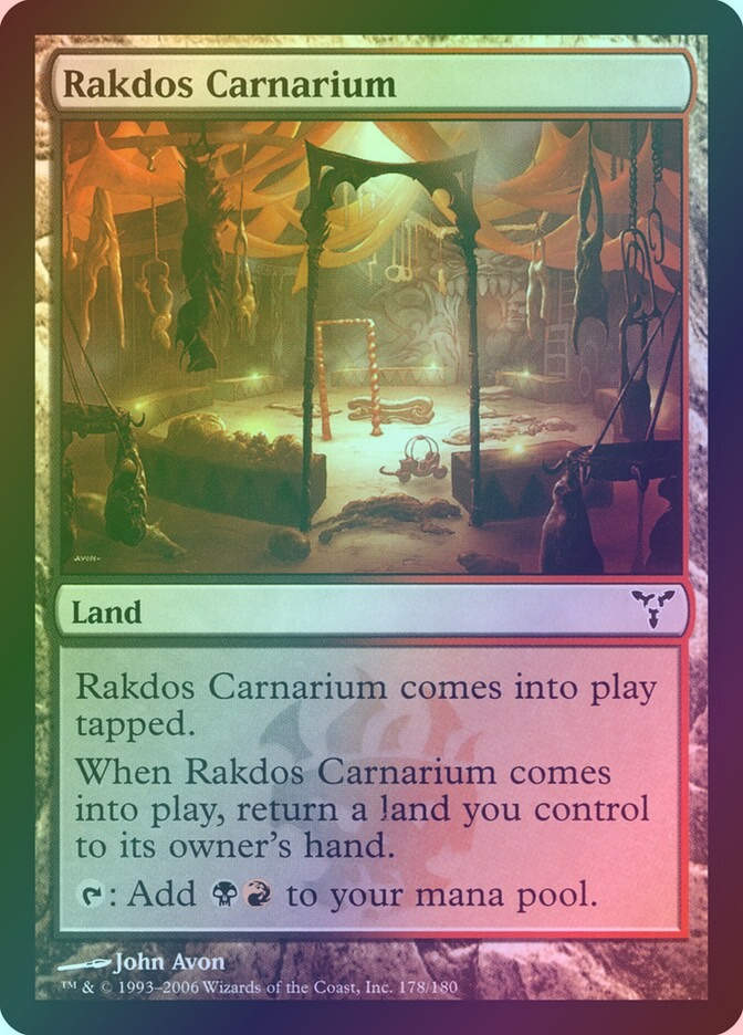 Rakdos Carnarium (DIS) (178) / Foil