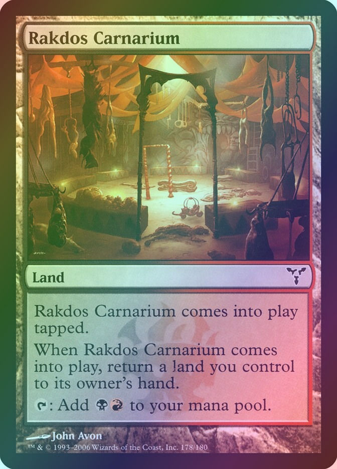 Rakdos Carnarium (DIS) (178) / Foil