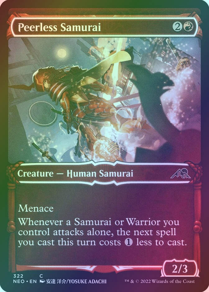 Peerless Samurai (NEO) (322) / Showcase / Foil