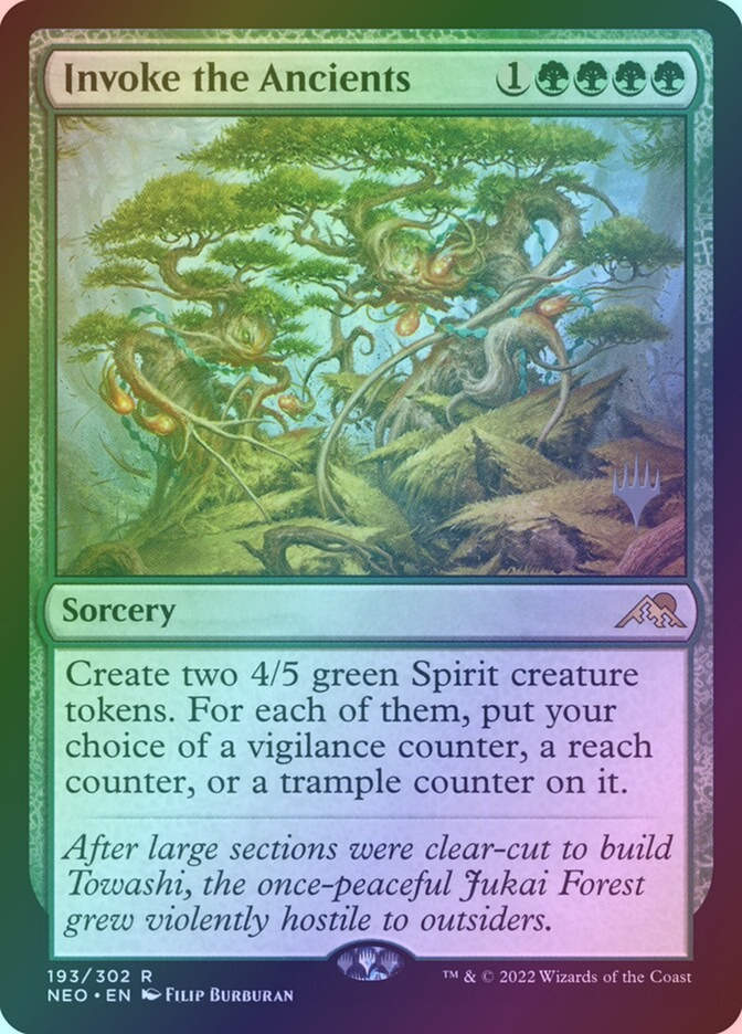Invoke the Ancients (PNEO) (193p) / Foil