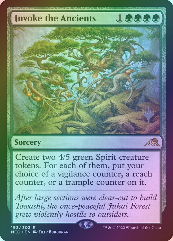 Invoke the Ancients (PNEO) (193p) / Foil