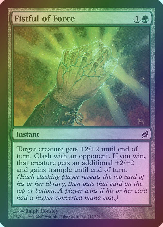 Fistful of Force (LRW) (212) / Foil