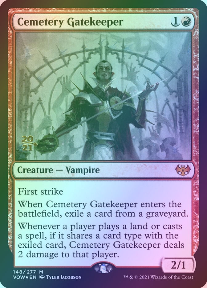 Cemetery Gatekeeper (PVOW) (148s) / Foil