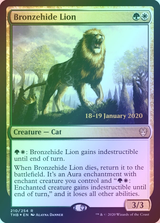 Bronzehide Lion (PTHB) (210s) / Foil
