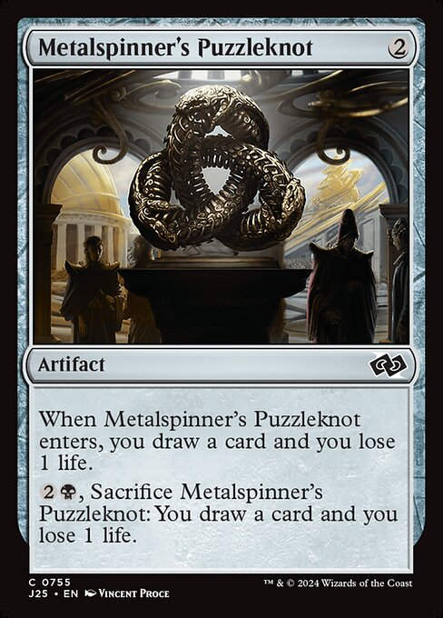Metalspinner's Puzzleknot (J25) (755)