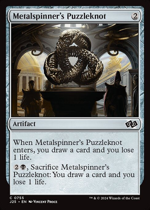 Metalspinner's Puzzleknot (J25) (755)