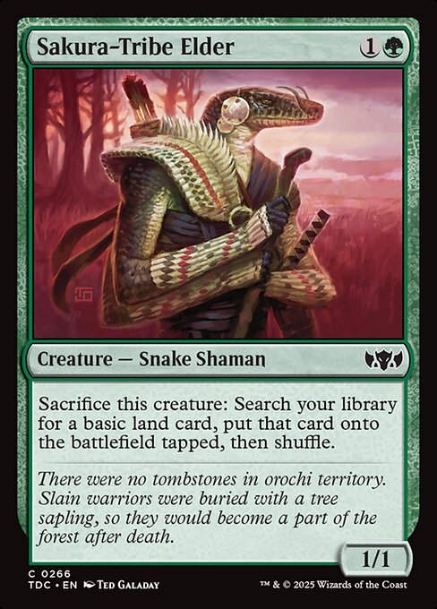 Sakura-Tribe Elder (TDC) (266)