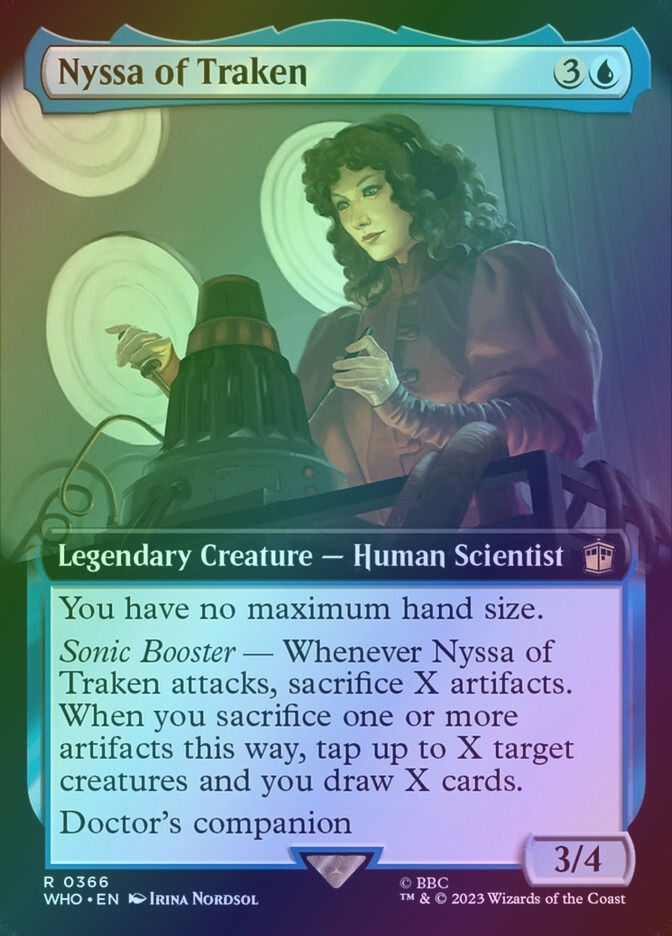 Nyssa of Traken (WHO) (366) / Extended Art / Foil