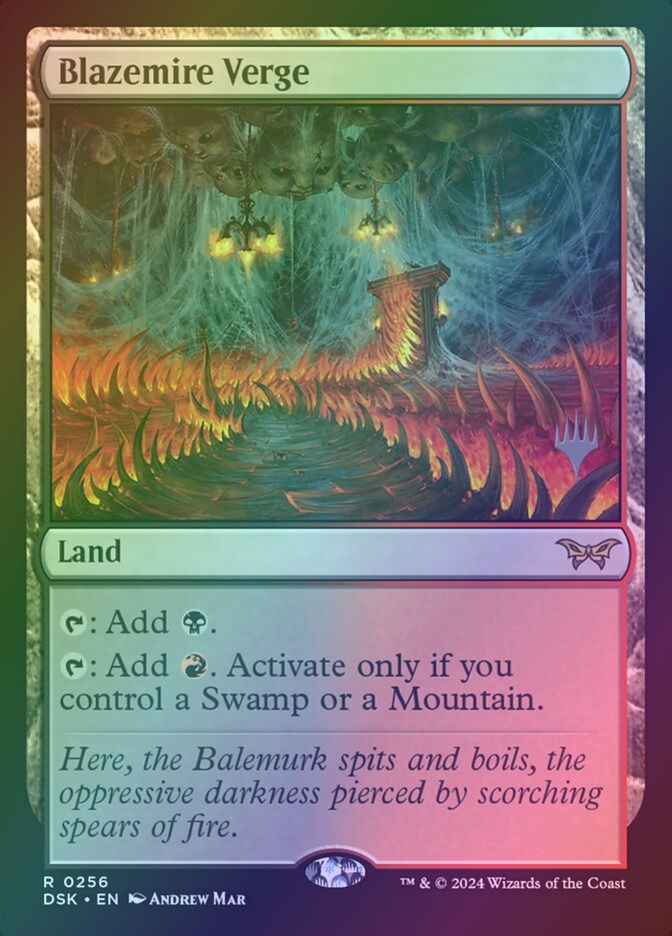 Blazemire Verge (PDSK) (256p) / Foil