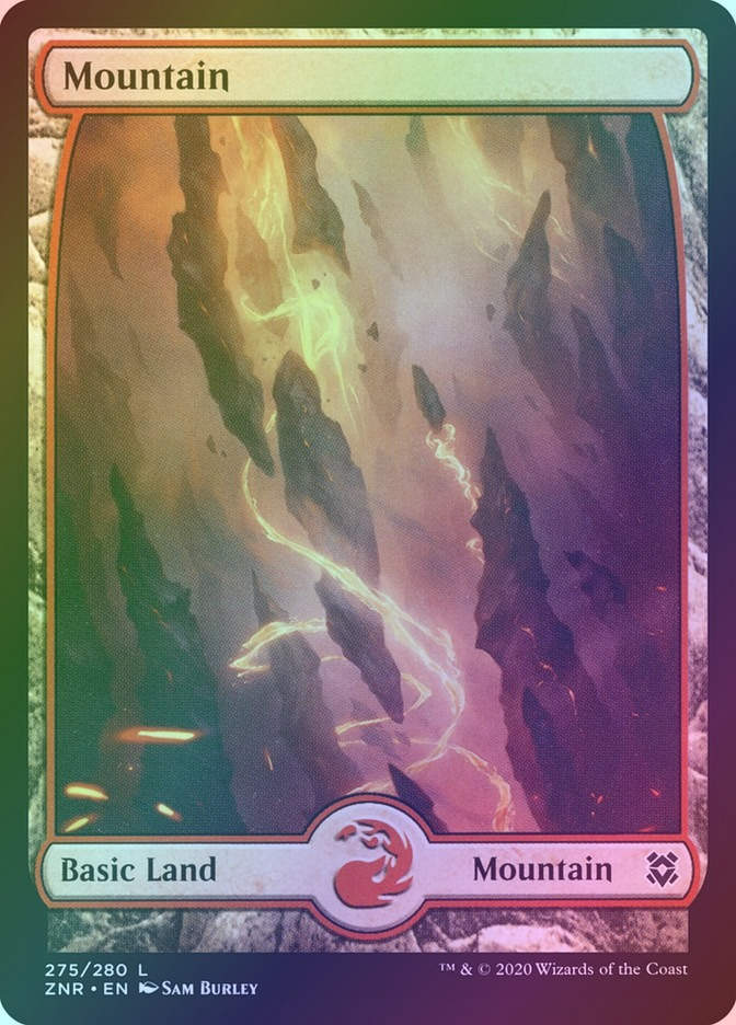 Mountain (ZNR) (275) / Foil