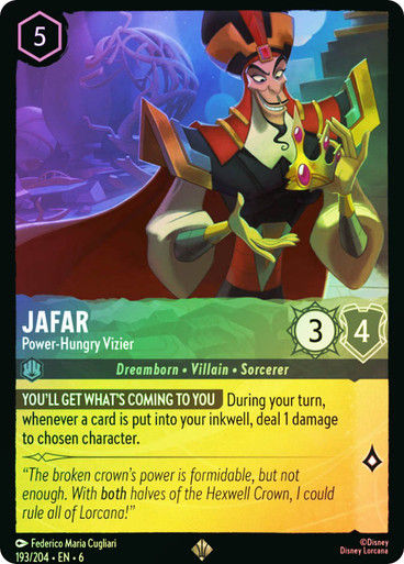 Jafar - Power-Hungry Vizier (LOR_AZU) / Foil