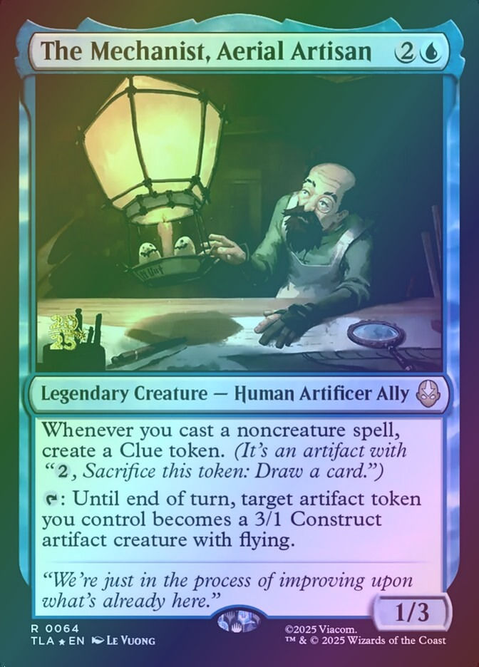The Mechanist, Aerial Artisan (PTLA) (64s) / Foil