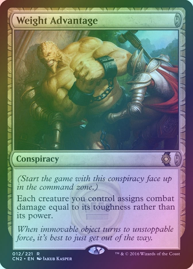 Weight Advantage (CN2) (12) / Foil
