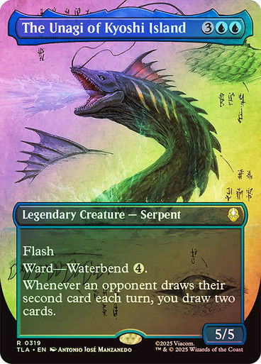 The Unagi of Kyoshi Island (TLA) (319) / Borderless / Foil