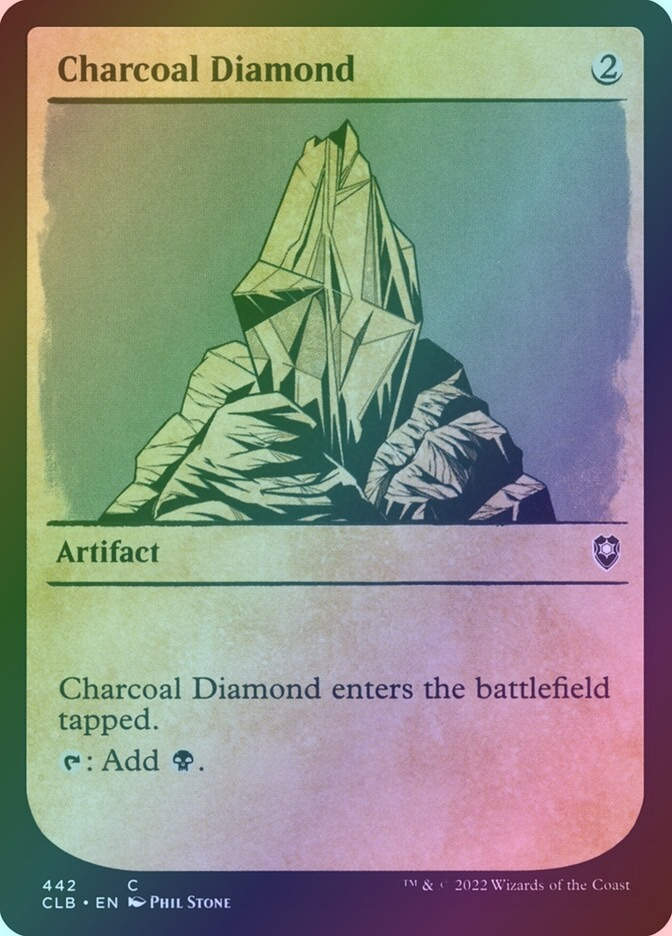 Charcoal Diamond (CLB) (442) / Showcase / Foil