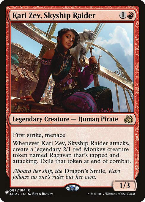 Kari Zev, Skyship Raider (PLST) (AER-87)