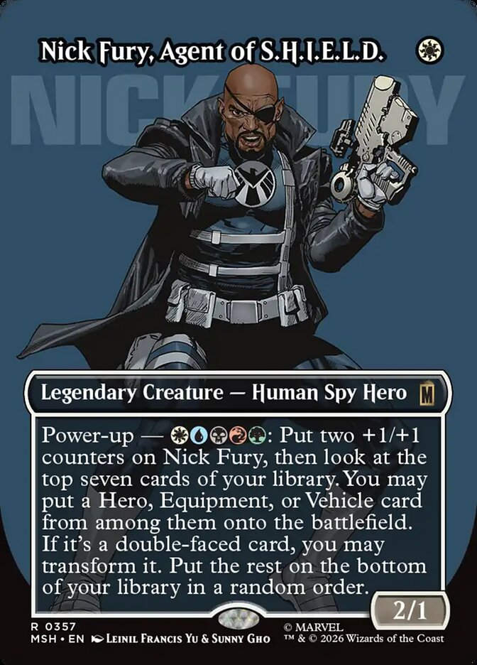 Nick Fury, Agent of S.H.I.E.L.D. (MSH) (357) / Borderless