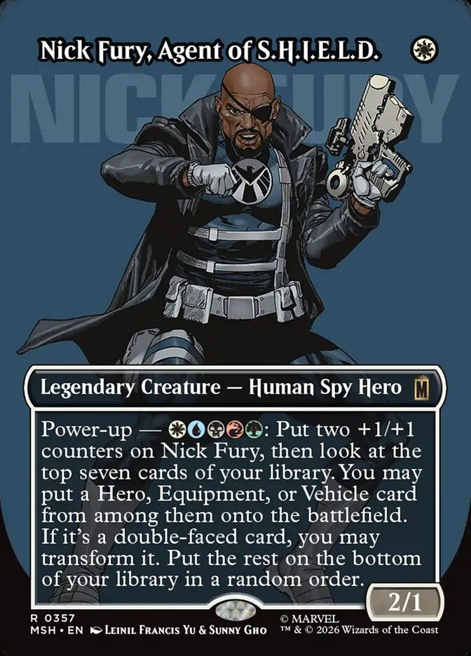 Nick Fury, Agent of S.H.I.E.L.D. (MSH) (357) / Borderless