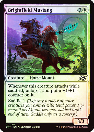 Brightfield Mustang (DFT) (5) / Foil