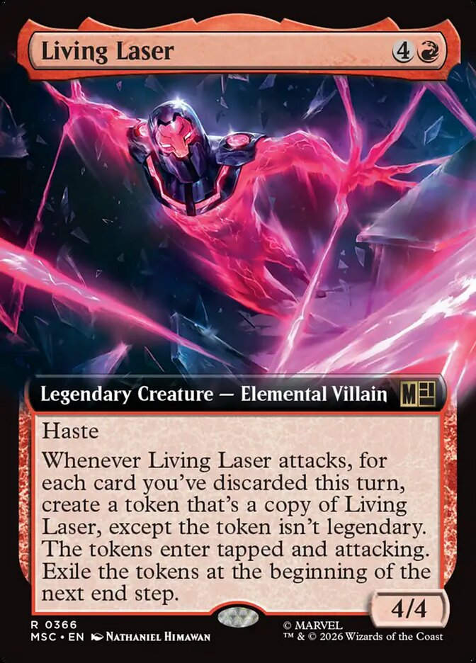 Living Laser (MSC) (366) / Extended Art