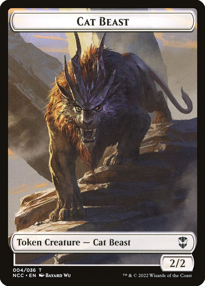 Cat Beast // Soldier (TNCC) (4 // 9) — cara 1 de 2