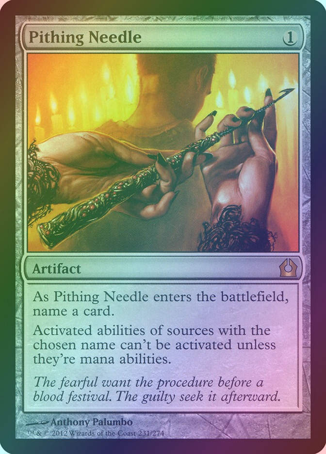Pithing Needle (RTR) (231) / Foil