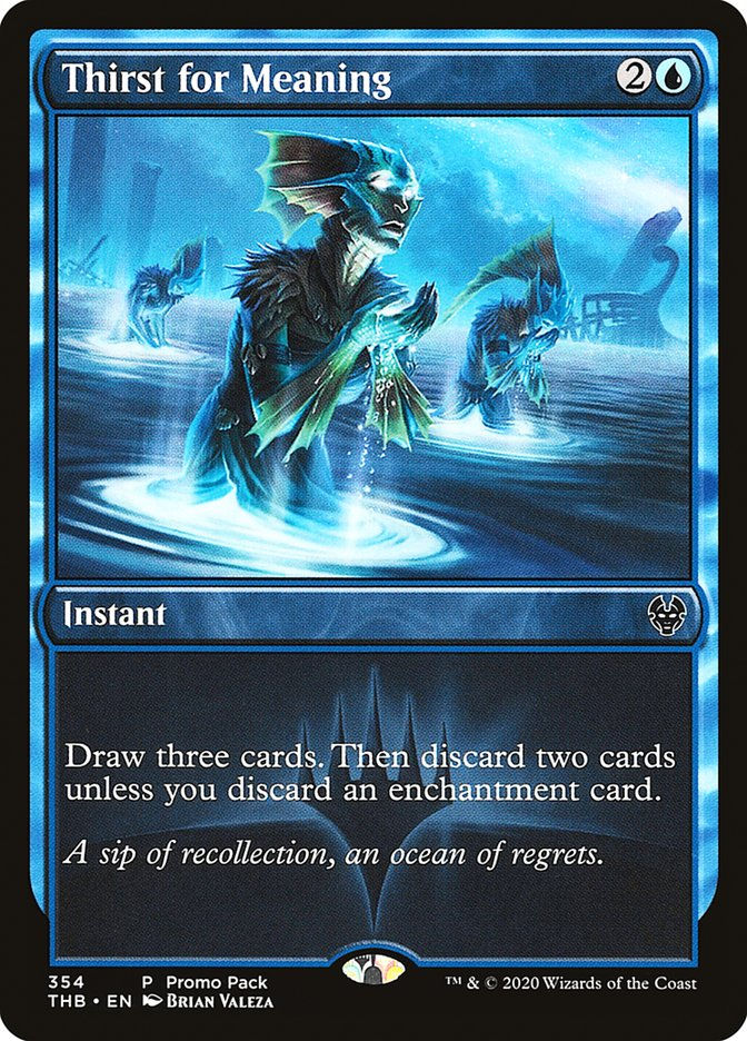 Thirst for Meaning (THB) (354) / Foil