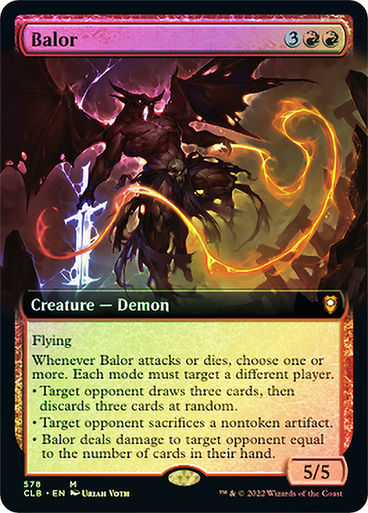 Balor (CLB) / Extended Art / Foil