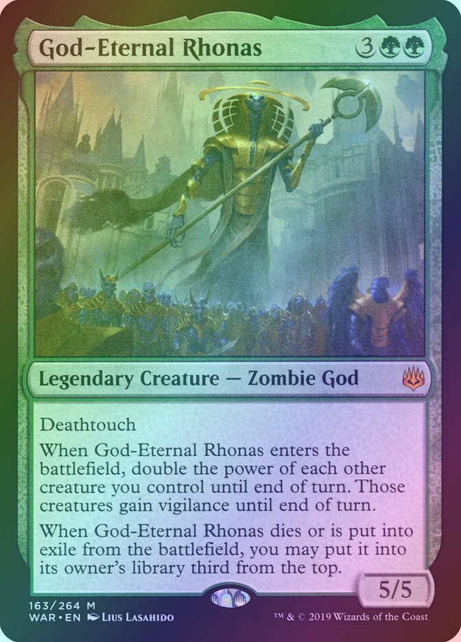 God-Eternal Rhonas (WAR) (163) / Foil