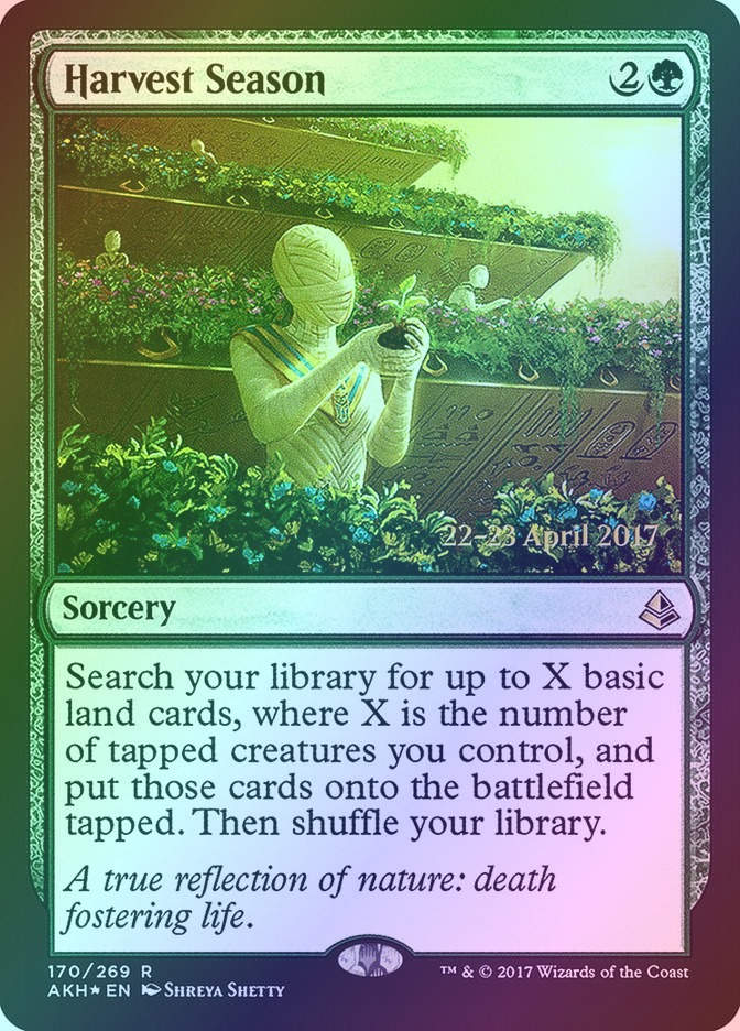 Harvest Season (PAKH) (170s) / Foil