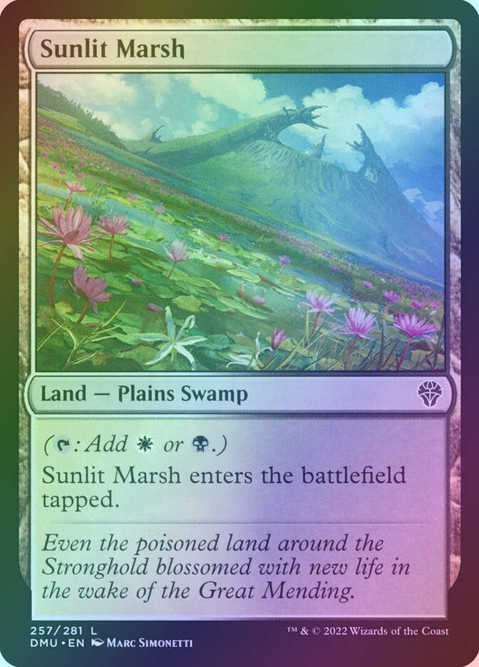 Sunlit Marsh (DMU) (257) / Foil