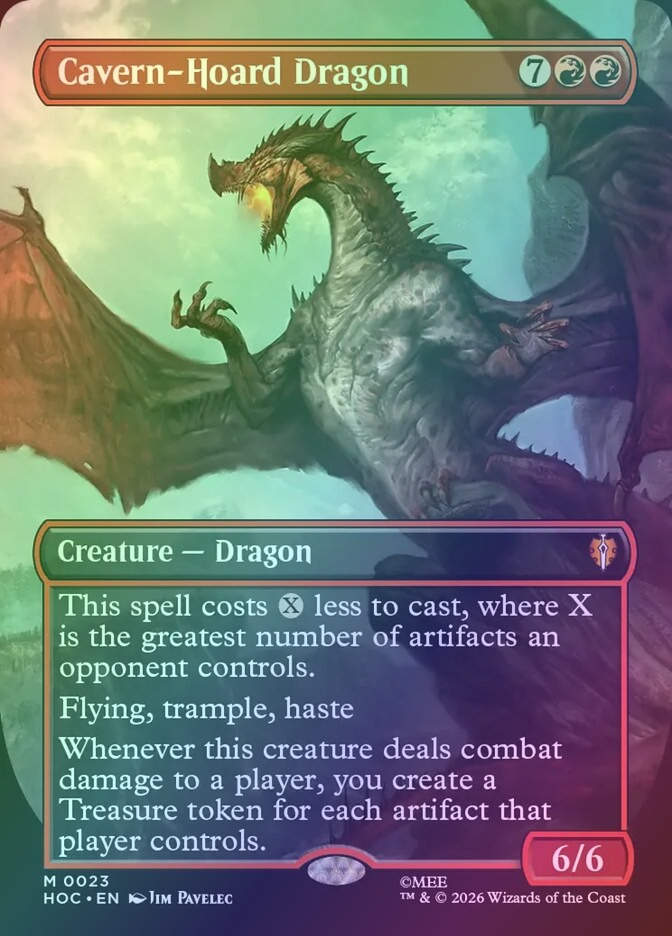 Cavern-Hoard Dragon (HOC) (23) / Foil
