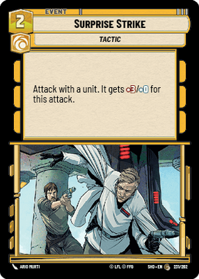 Surprise Strike (SHD_#231/262) / Foil