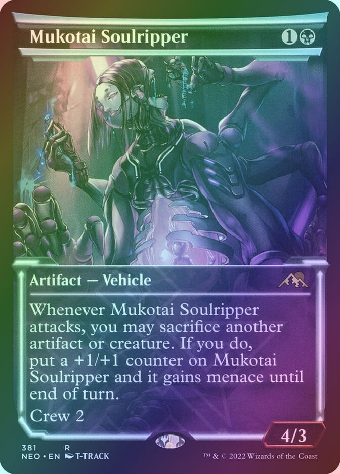 Mukotai Soulripper (NEO) (381) / Showcase / Foil