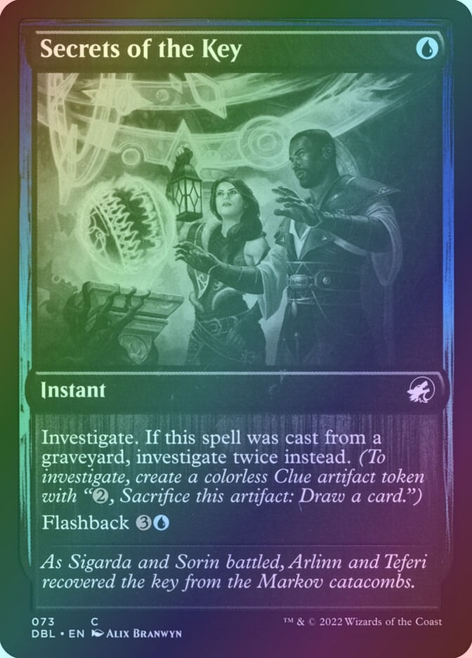 Secrets of the Key (DBL) (73) / Foil
