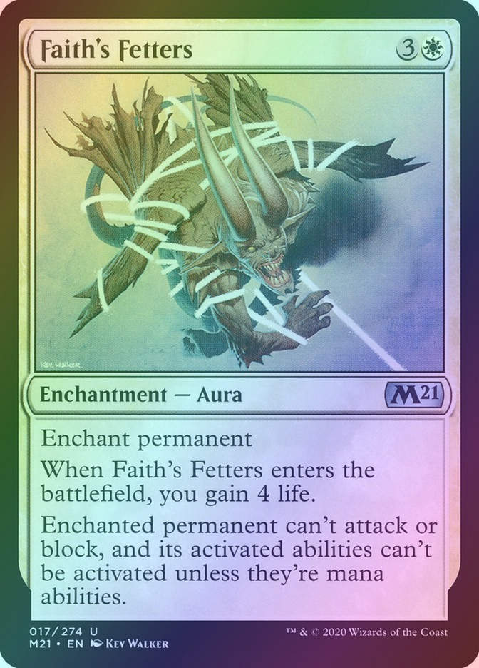 Faith's Fetters (M21) (17) / Foil