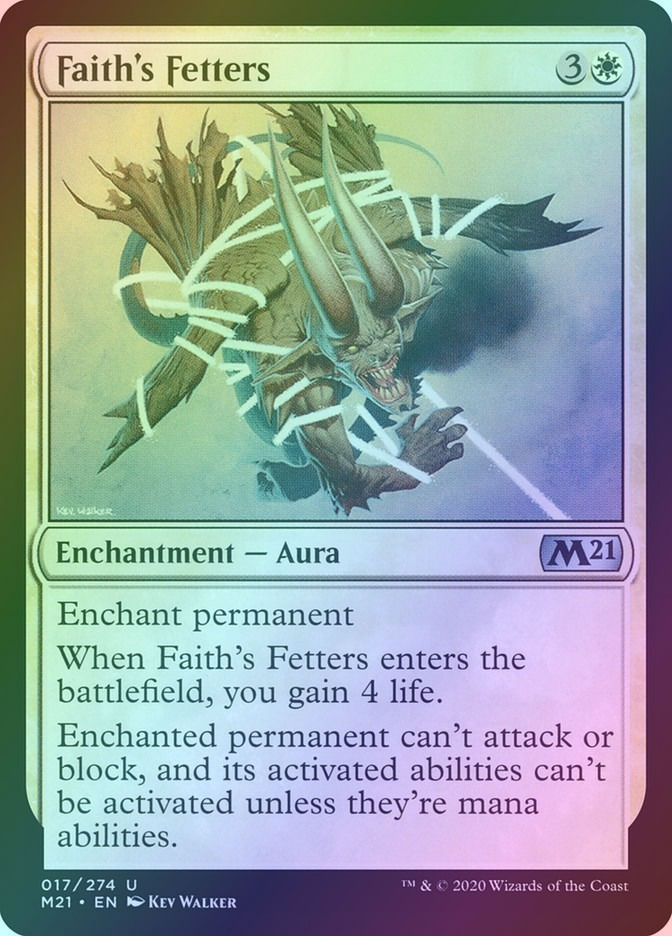 Faith's Fetters (M21) (17) / Foil