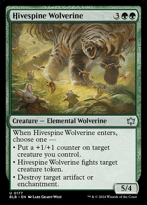 Hivespine Wolverine (blb) (177)