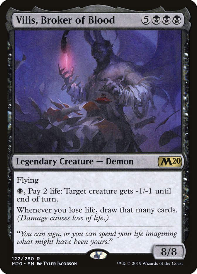Vilis, Broker of Blood (M20) (122)