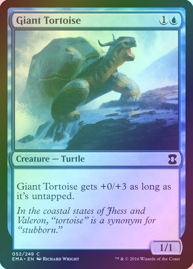 Giant Tortoise (EMA) (52) / Foil