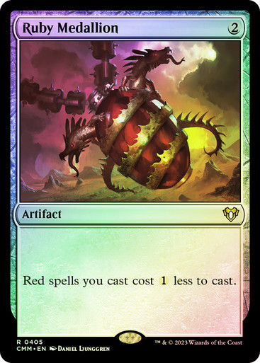 Ruby Medallion (cmm) / Foil